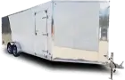 Snow trailers for sale at Mirsberger Trailers in Hilbert, WI